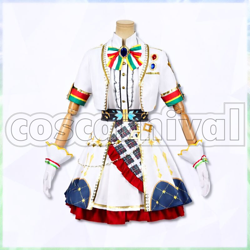 Oguri Cap Ashen Miracle Christmas Outfit Cosplay cosplay costume from Umamusume: Pretty Derby, front view 2