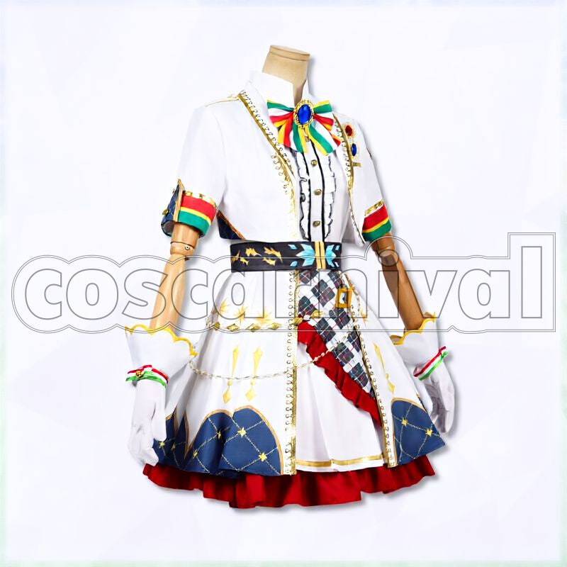Oguri Cap Ashen Miracle Christmas Outfit Cosplay cosplay costume from Umamusume: Pretty Derby, front view 3