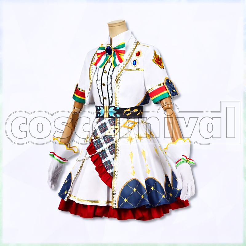 Oguri Cap Ashen Miracle Christmas Outfit Cosplay cosplay costume from Umamusume: Pretty Derby, front view 4
