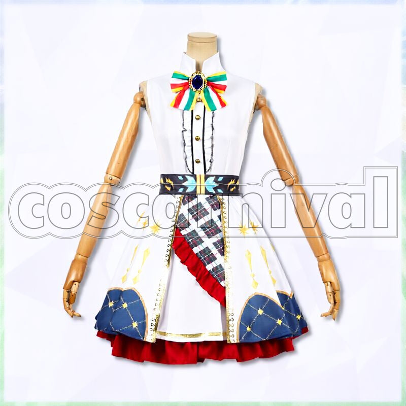 Oguri Cap Ashen Miracle Christmas Outfit Cosplay cosplay costume from Umamusume: Pretty Derby, front view 5