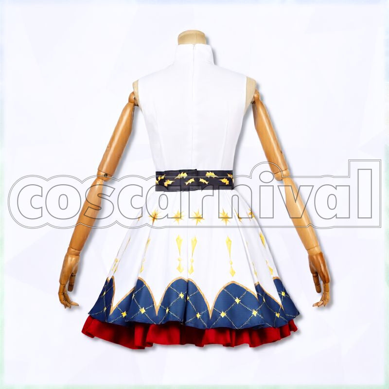 Oguri Cap Ashen Miracle Christmas Outfit Cosplay cosplay costume from Umamusume: Pretty Derby, back view 2