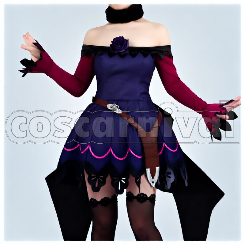 Rice Shower Race Outfit Cosplay cosplay costume from Umamusume: Pretty Derby, front view 1