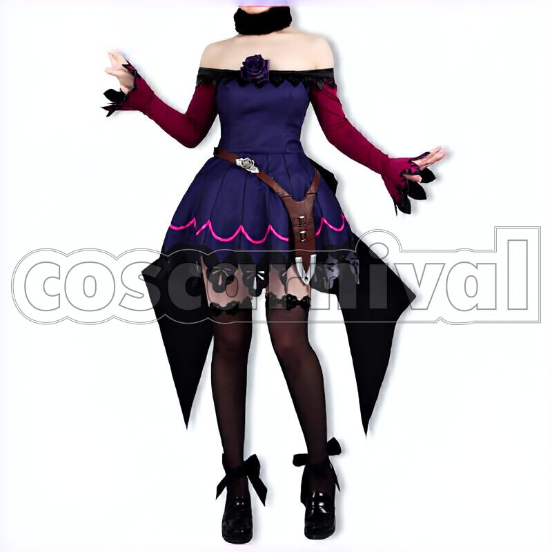Rice Shower Race Outfit Cosplay cosplay costume from Umamusume: Pretty Derby, front view 2
