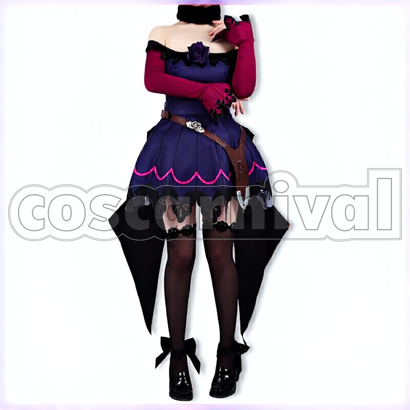 Rice Shower Race Outfit Cosplay cosplay costume from Umamusume: Pretty Derby, front view 3