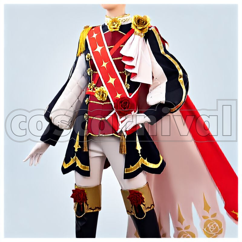 Rose Kingdom Race Outfit Cosplay cosplay costume from Umamusume: Pretty Derby, front view 1