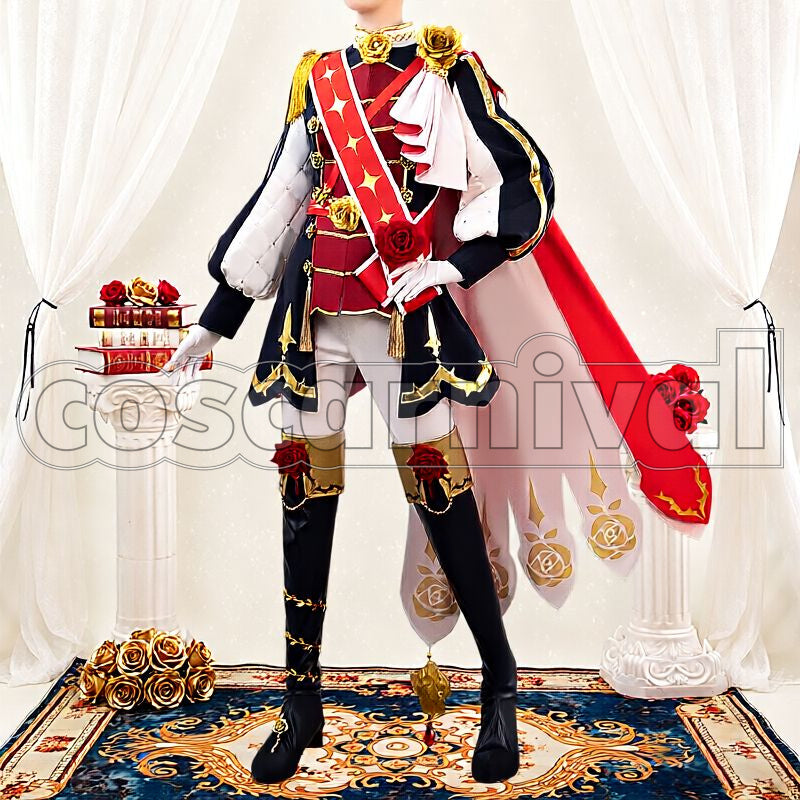 Rose Kingdom Race Outfit Cosplay cosplay costume from Umamusume: Pretty Derby, front view 2