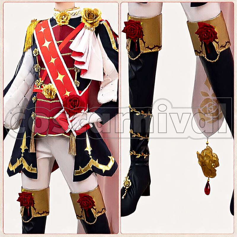 Rose Kingdom Race Outfit Cosplay cosplay costume from Umamusume: Pretty Derby, front view 4