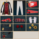 Rose Kingdom Race Outfit Cosplay cosplay costume from Umamusume: Pretty Derby, set view