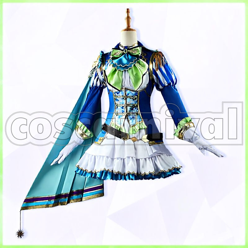 Satono Diamond Chevalier Bleu Cosplay cosplay costume from Umamusume: Pretty Derby, front view 3