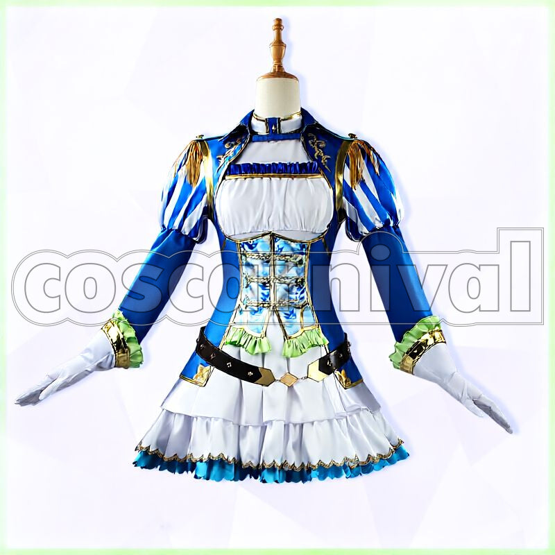 Satono Diamond Chevalier Bleu Cosplay cosplay costume from Umamusume: Pretty Derby, front view 4