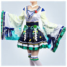 Satono Diamond Jade's Prosperity Miko Outfit Cosplay cosplay costume from Umamusume: Pretty Derby, front view 1