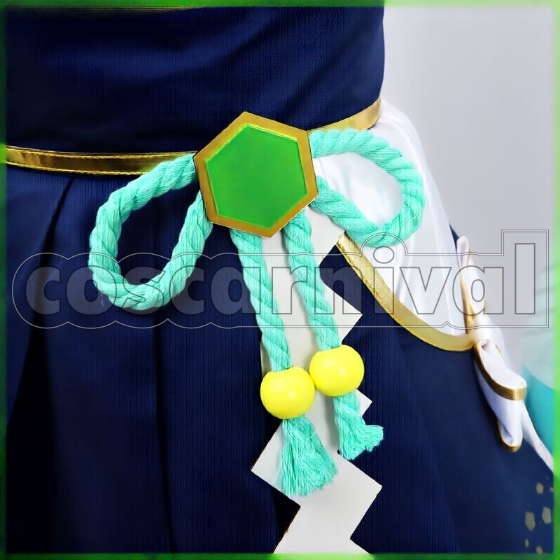 Satono Diamond Jade's Prosperity Miko Outfit Cosplay cosplay costume from Umamusume: Pretty Derby, detail-4