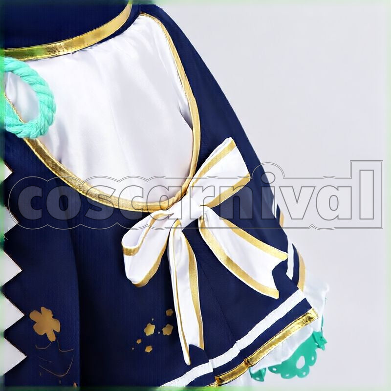 Satono Diamond Jade's Prosperity Miko Outfit Cosplay cosplay costume from Umamusume: Pretty Derby, detail-5