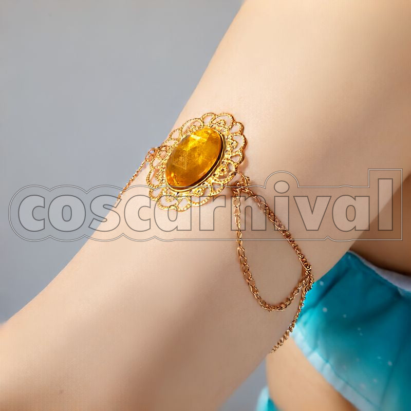 Silence Suzuka Emerald Tidings Swimsuit Cosplay cosplay costume from Umamusume: Pretty Derby, accessory view 2