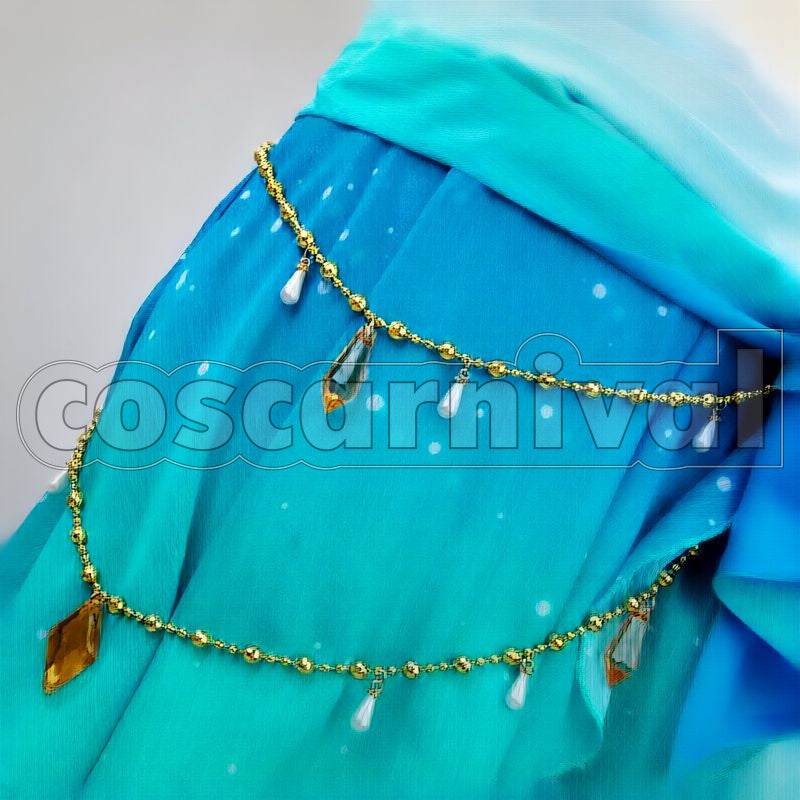 Silence Suzuka Emerald Tidings Swimsuit Cosplay cosplay costume from Umamusume: Pretty Derby, detail-5