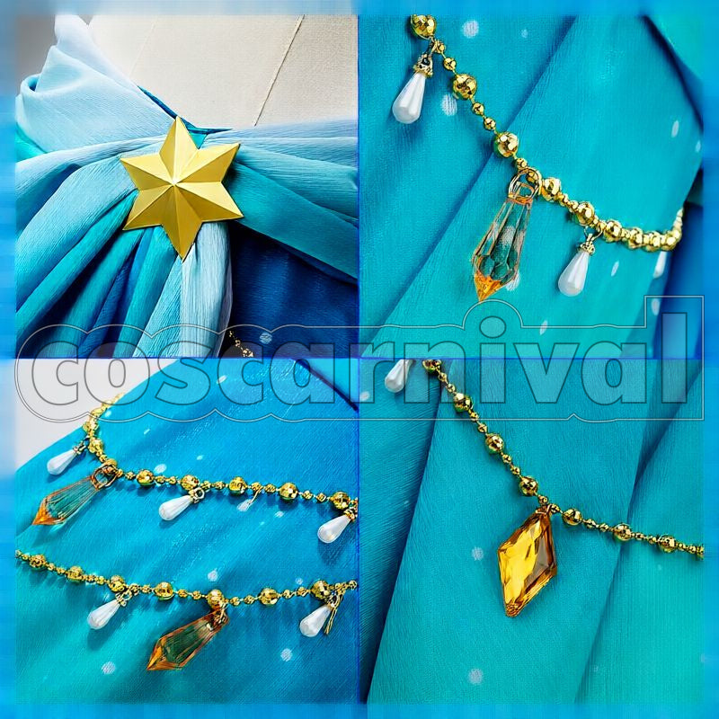 Silence Suzuka Emerald Tidings Swimsuit Cosplay cosplay costume from Umamusume: Pretty Derby, detail-6