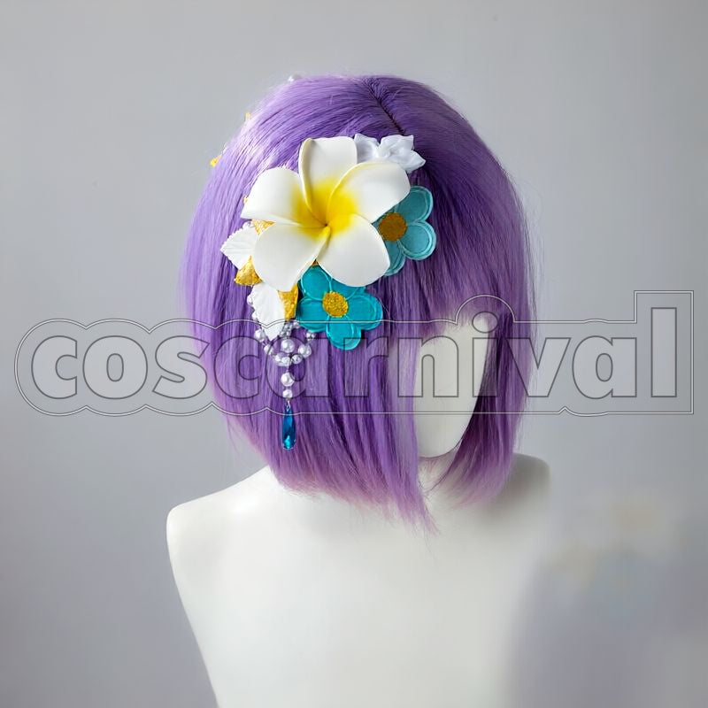 Silence Suzuka Emerald Tidings Swimsuit Cosplay cosplay costume from Umamusume: Pretty Derby, accessory view 6