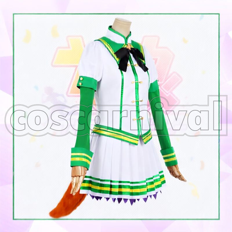 Silence Suzuka Race Outfit Cosplay cosplay costume from Umamusume: Pretty Derby, front view 3