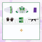 Silence Suzuka Race Outfit Cosplay cosplay costume from Umamusume: Pretty Derby, set view
