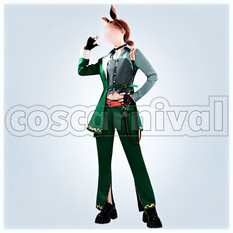 Umamusume: Pretty Derby Sirius Symboli Race Outfit Cosplay Costume ...