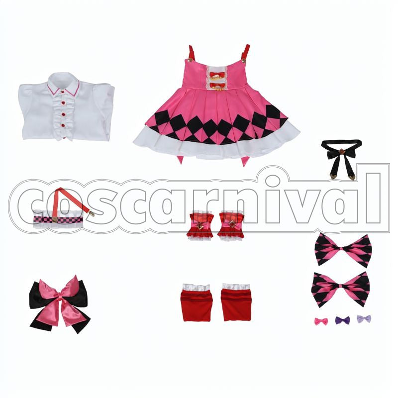 Smart Falcon Race Outfit Cosplay cosplay costume from Umamusume: Pretty Derby, set view
