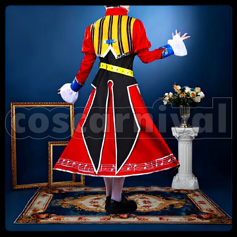 Sounds of Earth Race Outfit Cosplay cosplay costume from Umamusume: Pretty Derby, back view