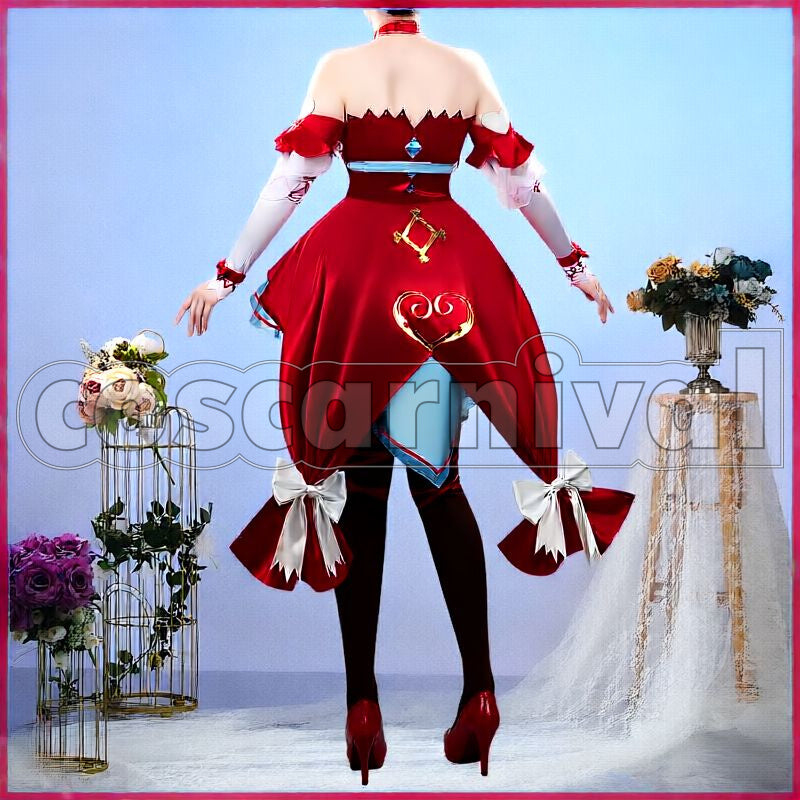 Still in Love Race Outfit Cosplay cosplay costume from Umamusume: Pretty Derby, back view
