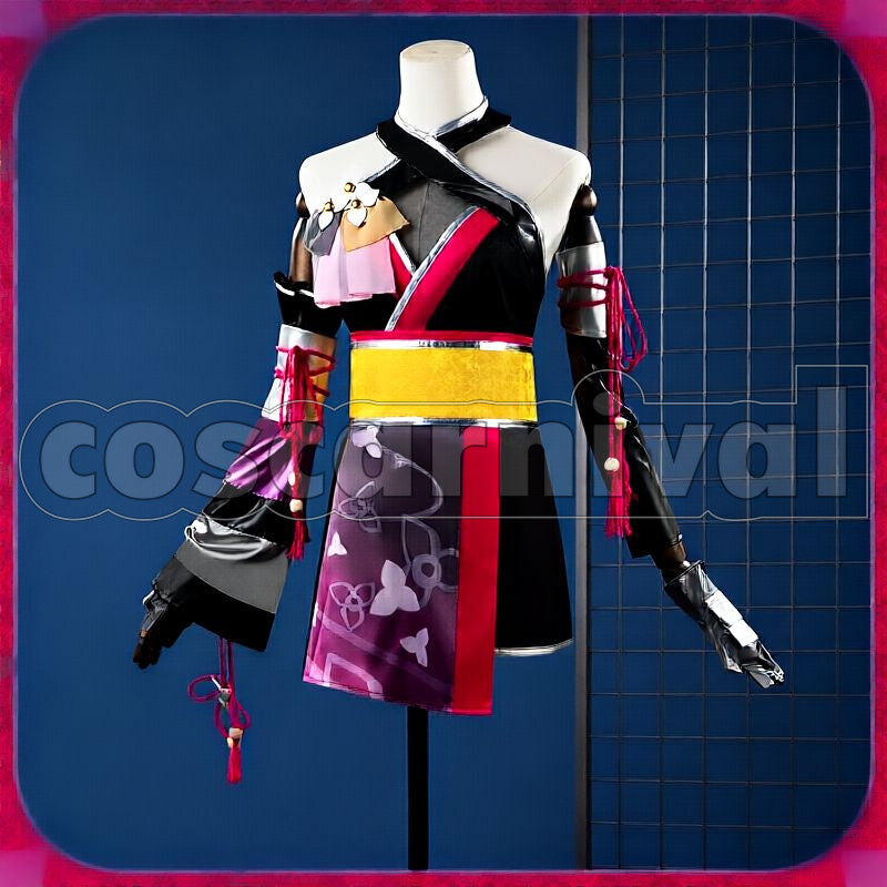 Super Creek Flower Mirage in Blessed Rain Cosplay cosplay costume from Umamusume: Pretty Derby, front view 4