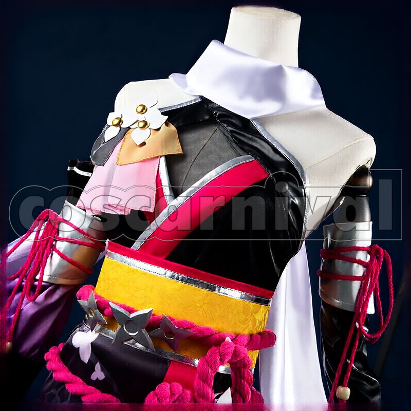 Super Creek Flower Mirage in Blessed Rain Cosplay cosplay costume from Umamusume: Pretty Derby, back view 2