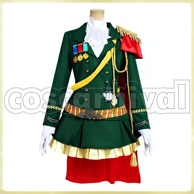 Symboli Rudolf Race Outfit Cosplay cosplay costume from Umamusume: Pretty Derby, front view 2