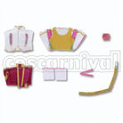 T. M. Opera O Race Outfit Cosplay cosplay costume from Umamusume: Pretty Derby, set view