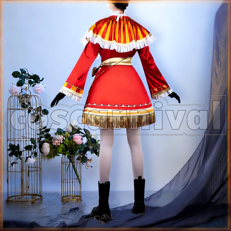 T.M. Opera O The Ruling Royalty Cosplay cosplay costume from Umamusume: Pretty Derby, back view 2