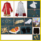 T.M. Opera O The Ruling Royalty Cosplay cosplay costume from Umamusume: Pretty Derby, set view