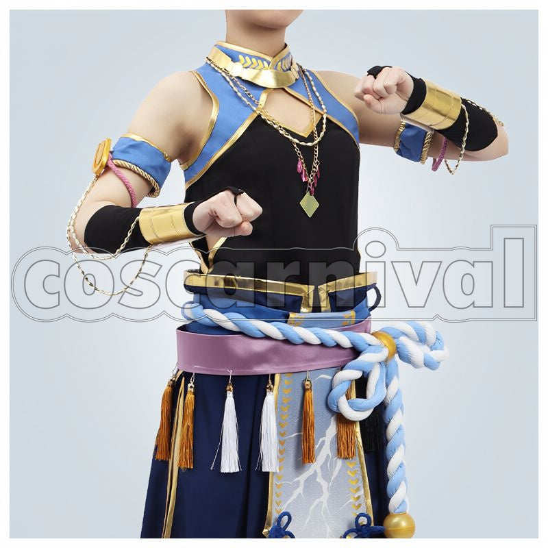 Tamamo Cross Raging Thunder Cosplay cosplay costume from Umamusume: Pretty Derby, front view 1