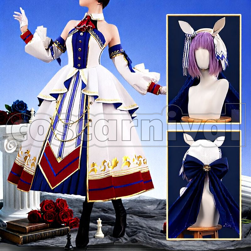Umamusume: Pretty Derby Victoire Pisa Race Outfit Cosplay Costume ...