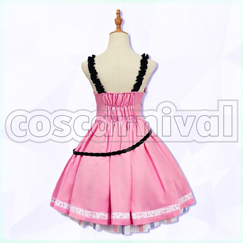 Wonder Acute Race Outfit Cosplay cosplay costume from Umamusume: Pretty Derby, back view 2