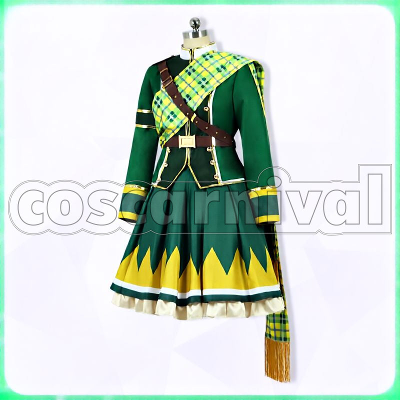 Zenno Rob Roy Race Outfit Cosplay cosplay costume from Umamusume: Pretty Derby, front view 3