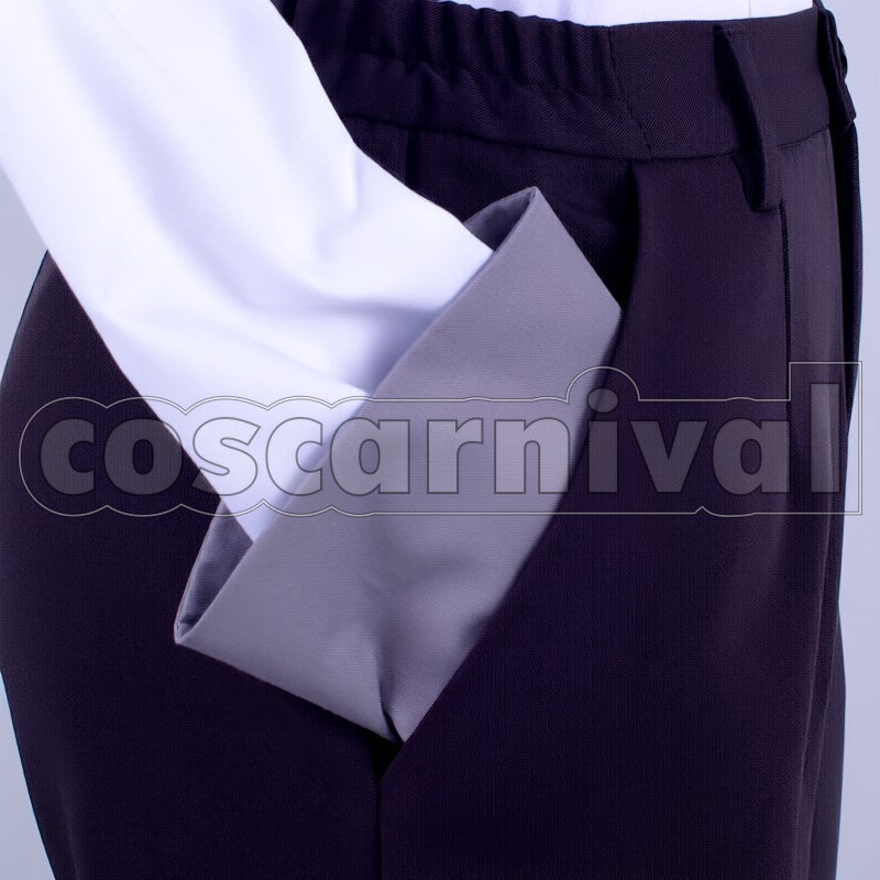Raishin Akabane cosplay costume from Unbreakable Machine-Doll, detail-11