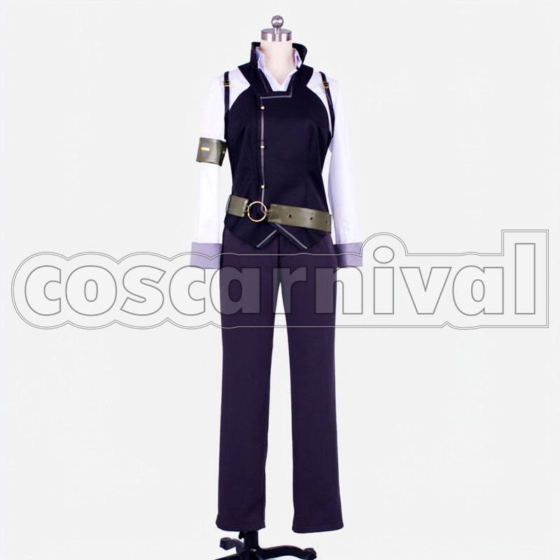 Raishin Akabane cosplay costume from Unbreakable Machine-Doll, front view