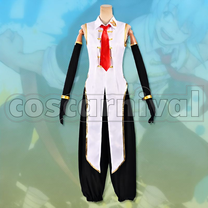 Shen Cosplay cosplay costume from Undead Unluck, front view 2