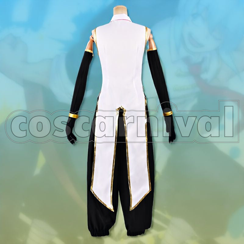 Shen Cosplay cosplay costume from Undead Unluck, back view