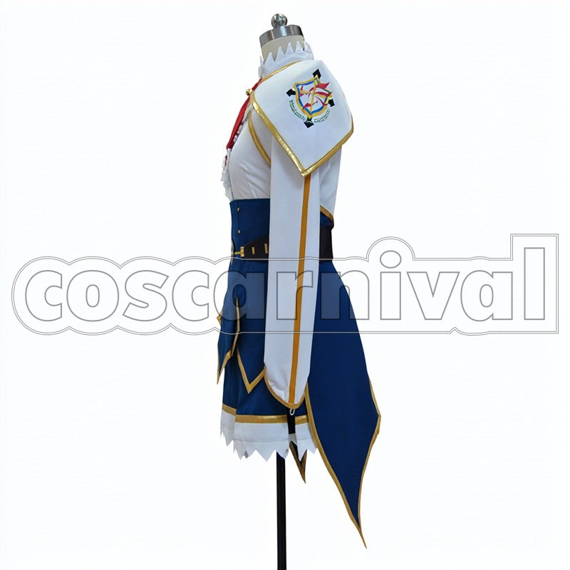 rizusharute atisumata cosplay costume from Undefeated Bahamut Chronicle, side view