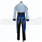 rukusu akadia cosplay costume from Undefeated Bahamut Chronicle, back view