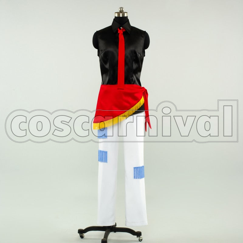 Saotome Academy Class A Otoya Ittoki cosplay costume from Uta no Prince-sama, front view 2