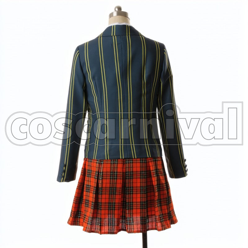 Saotome Academy Haruka Nanami Girls cosplay costume from Uta no Prince-sama, back view 2
