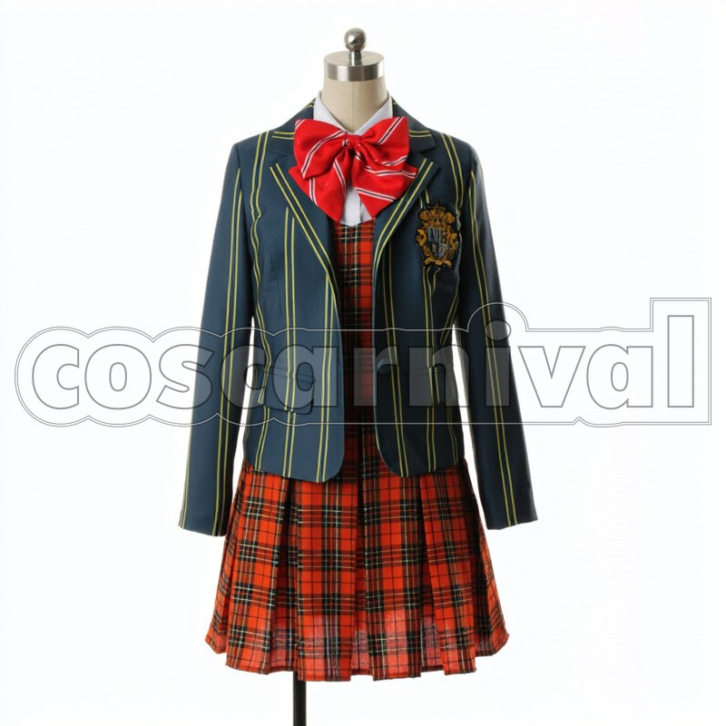 Saotome Academy Haruka Nanami Girls cosplay costume from Uta no Prince-sama, front view 3