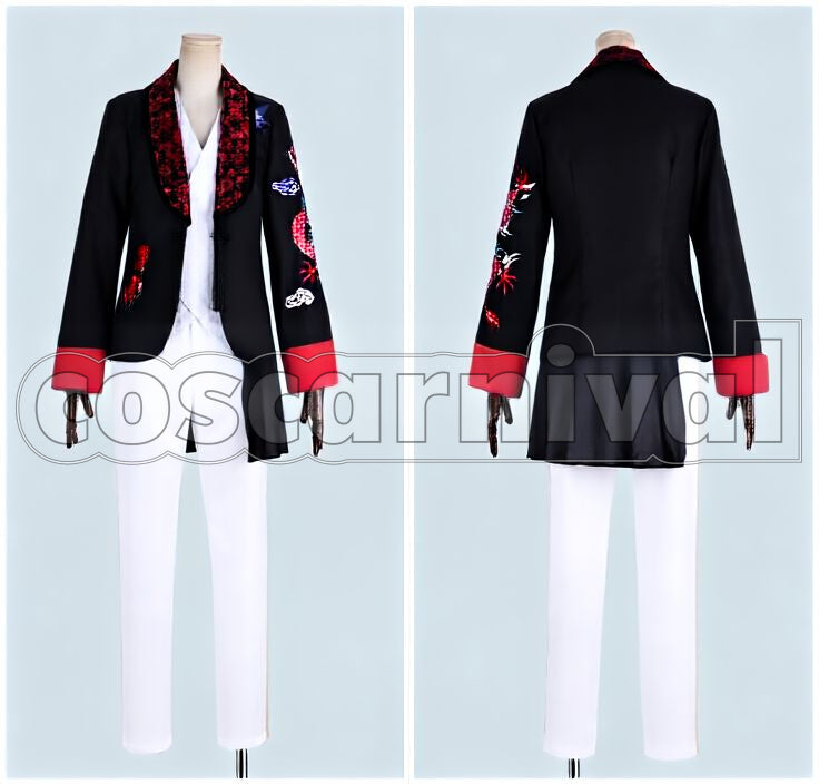 Ittoki Setsugetsuka Ver.FLOWER Embroidered Version Cosplay cosplay costume from Uta no Prince-sama Otoya, detail-1