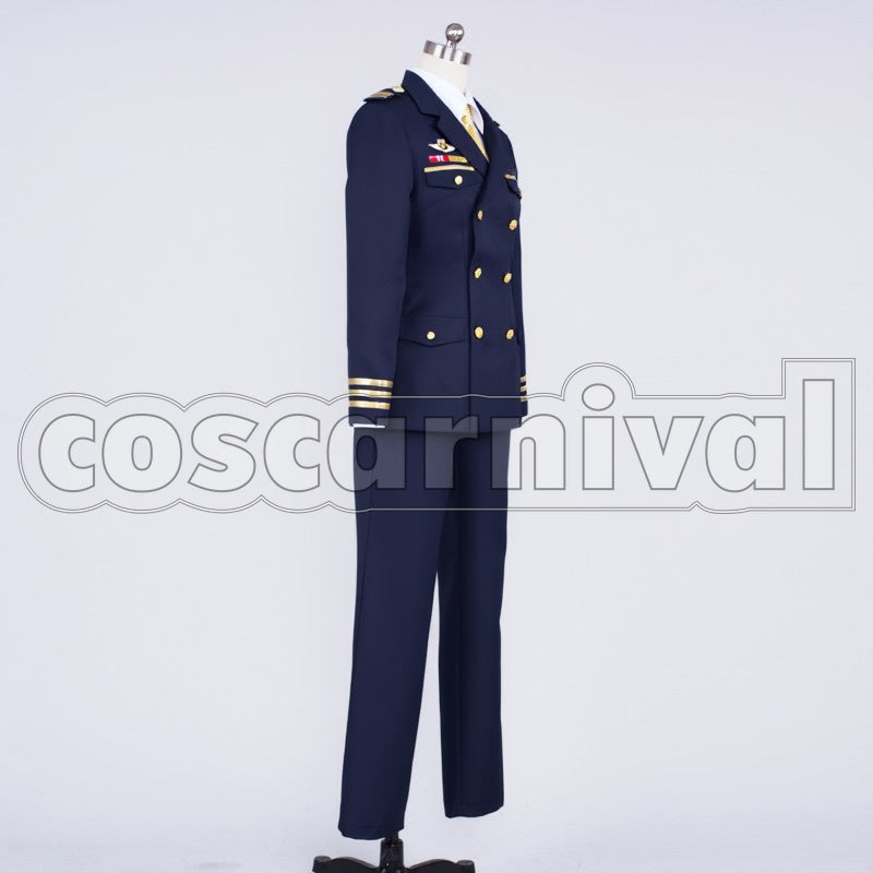 Shining Airlines New Pilot cosplay costume from Uta no Prince-sama, side view