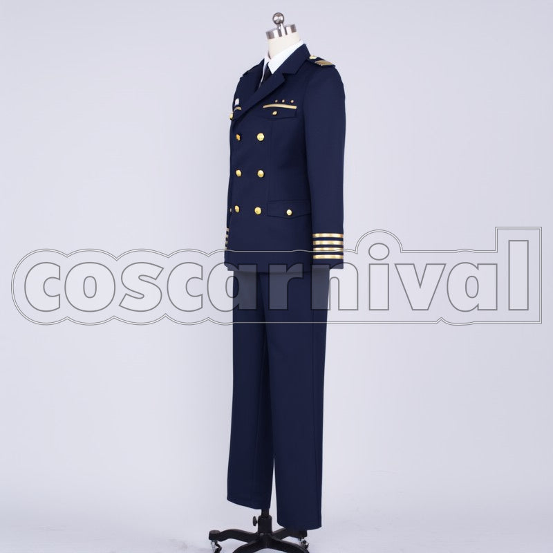 Shining Airlines Senior Pilot cosplay costume from Uta no Prince-sama, front view 4