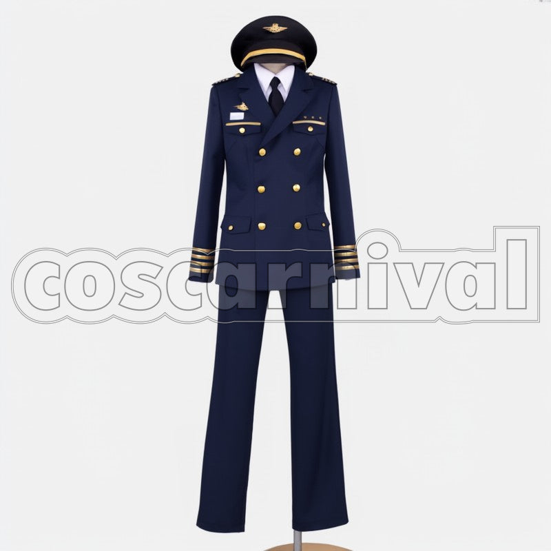 Shining Airlines Senior Pilot cosplay costume from Uta no Prince-sama, front view
